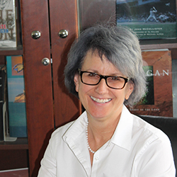 Library Director Lori Coryell