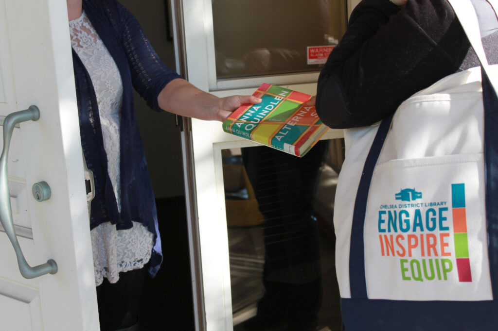 Delivering books