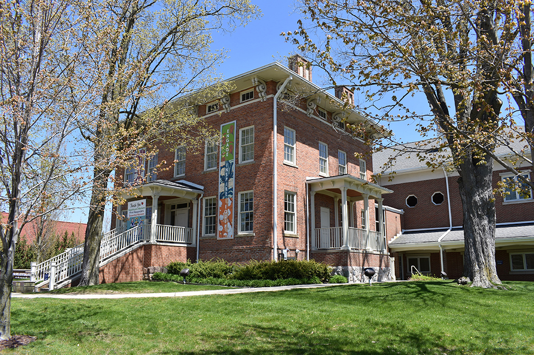 Library McKune and lawn
