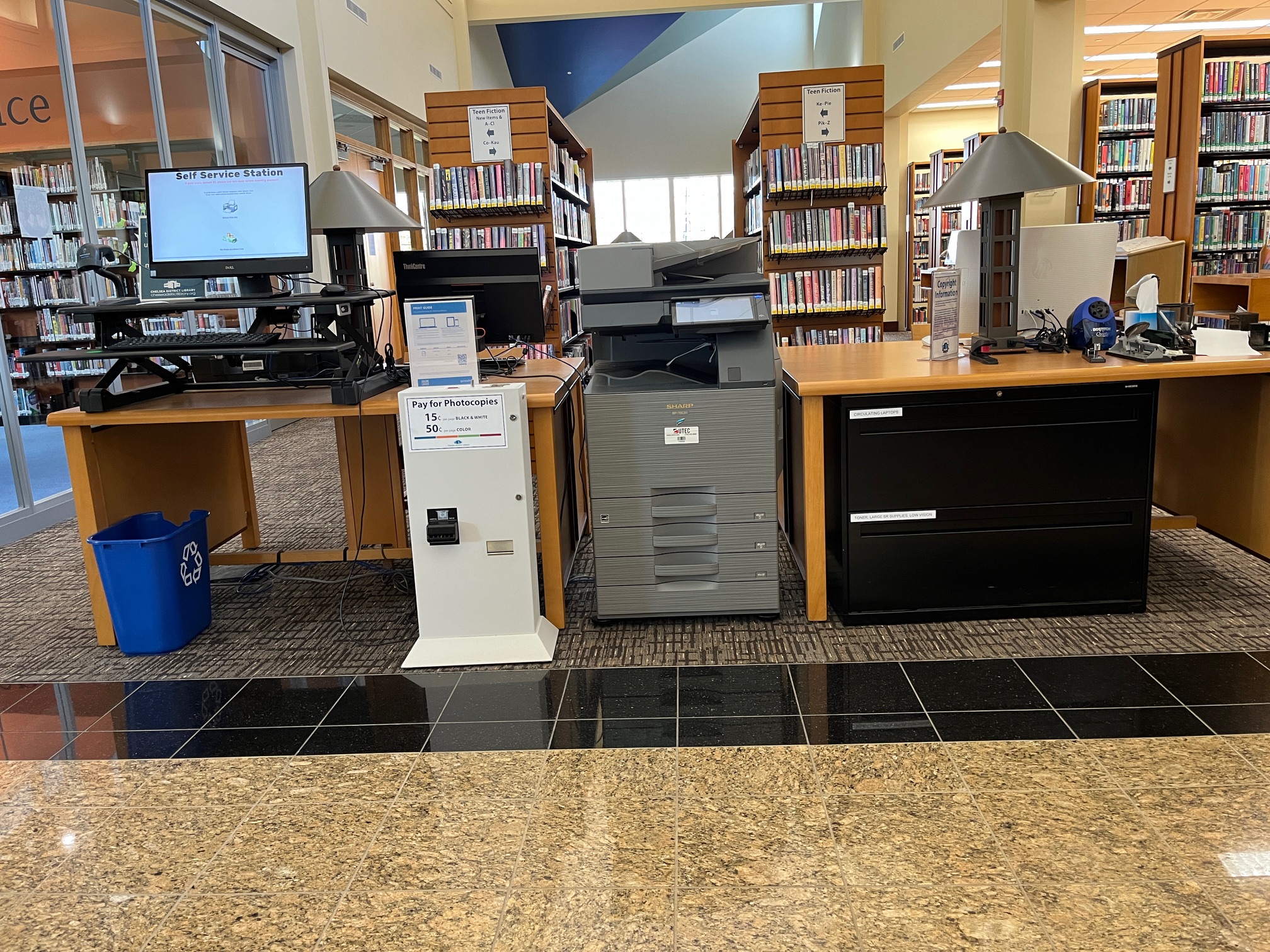 Printing station