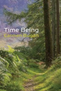 Time Being book cover with a forest path