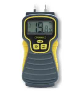 gray and yellow digital handheld meter